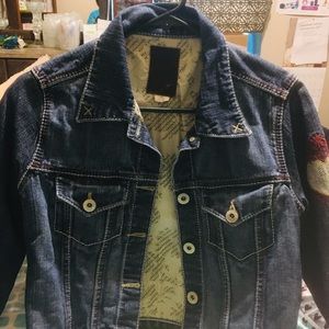 Old jean jacket